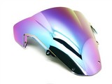 Suzuki Gsxr 1000 Iridium Rainbow Double Bubble Windscreen Shield 2003-2004